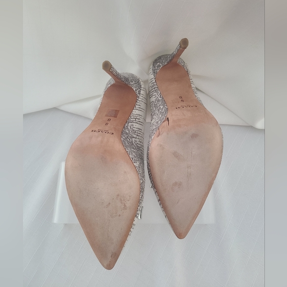 Coach Hallie Soft print Lizard, Cloud, size 8 - Picture 5 of 5